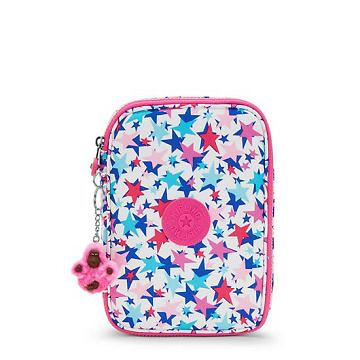 Kipling 100 Pens Printed Case Väska Olika Färger | SE 1180FD